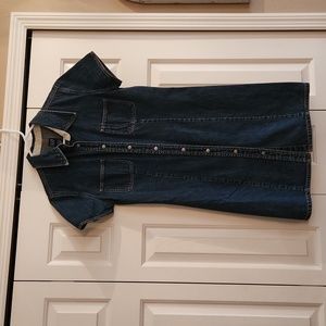 18.  GAP, Jean/ Demim Dress, Excellent condition,  Women's Size 12